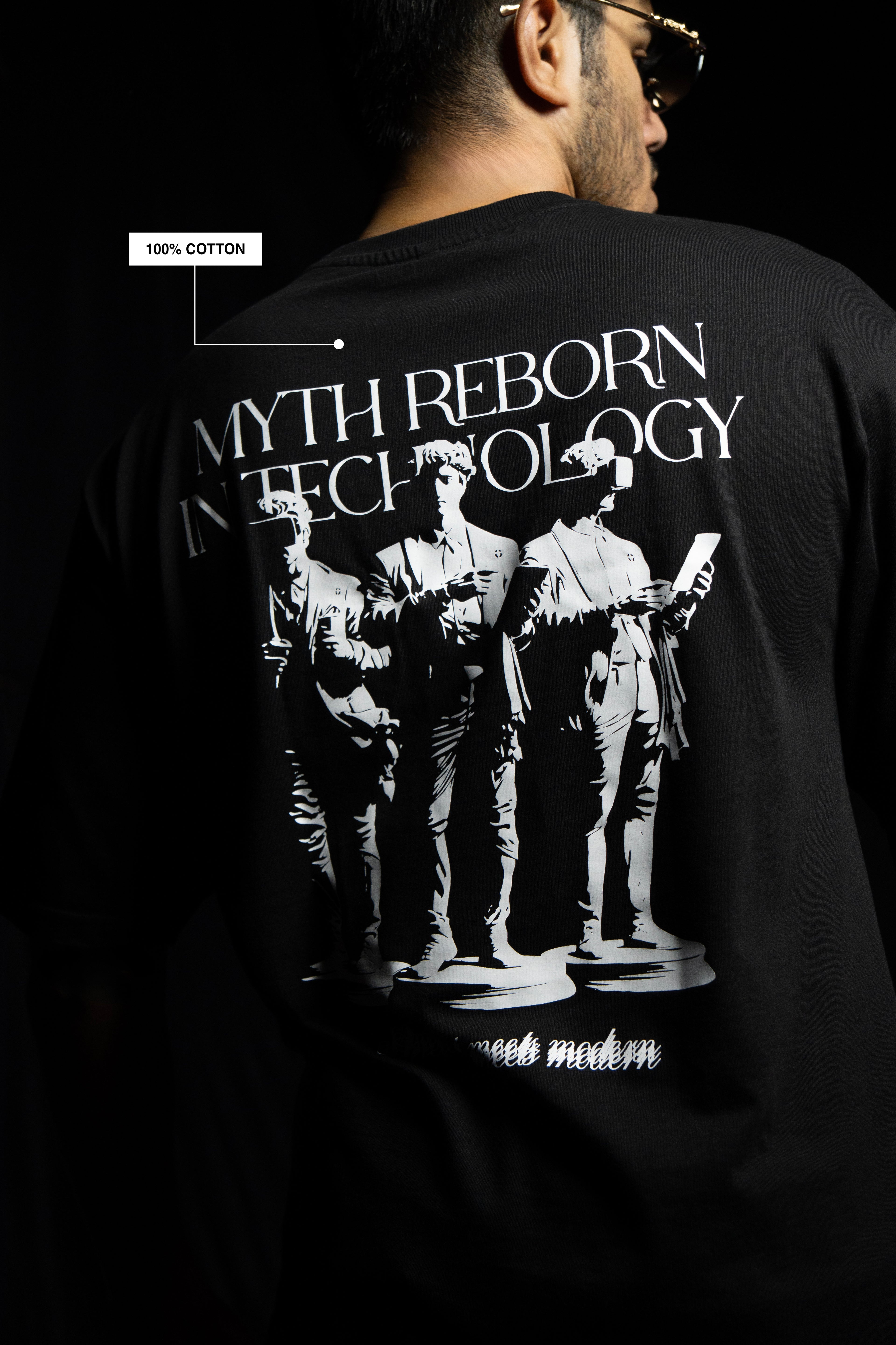 Black Myth Reborn Oversized T-Shirt