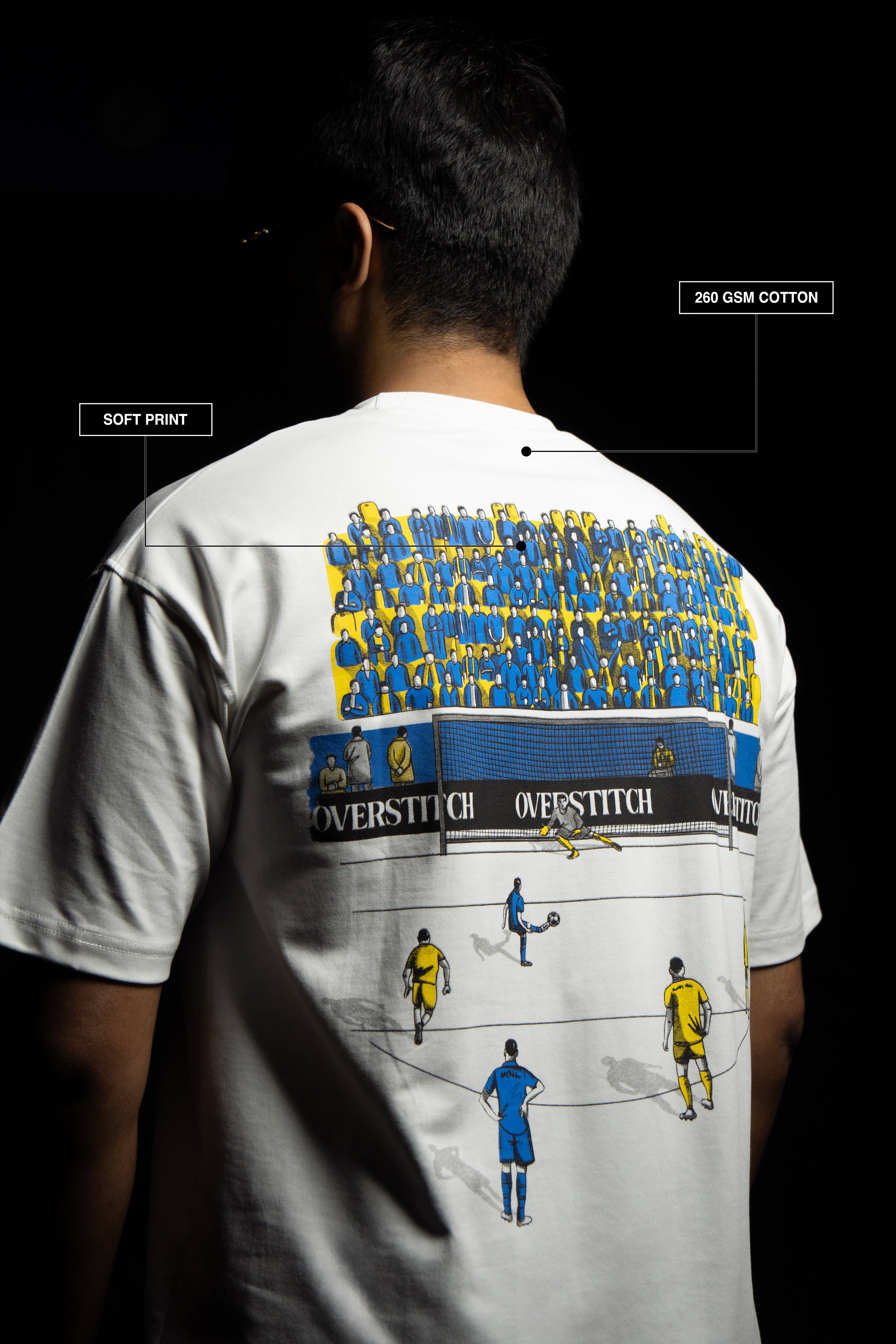 White Full-Time Boxy Oversized T-Shirt