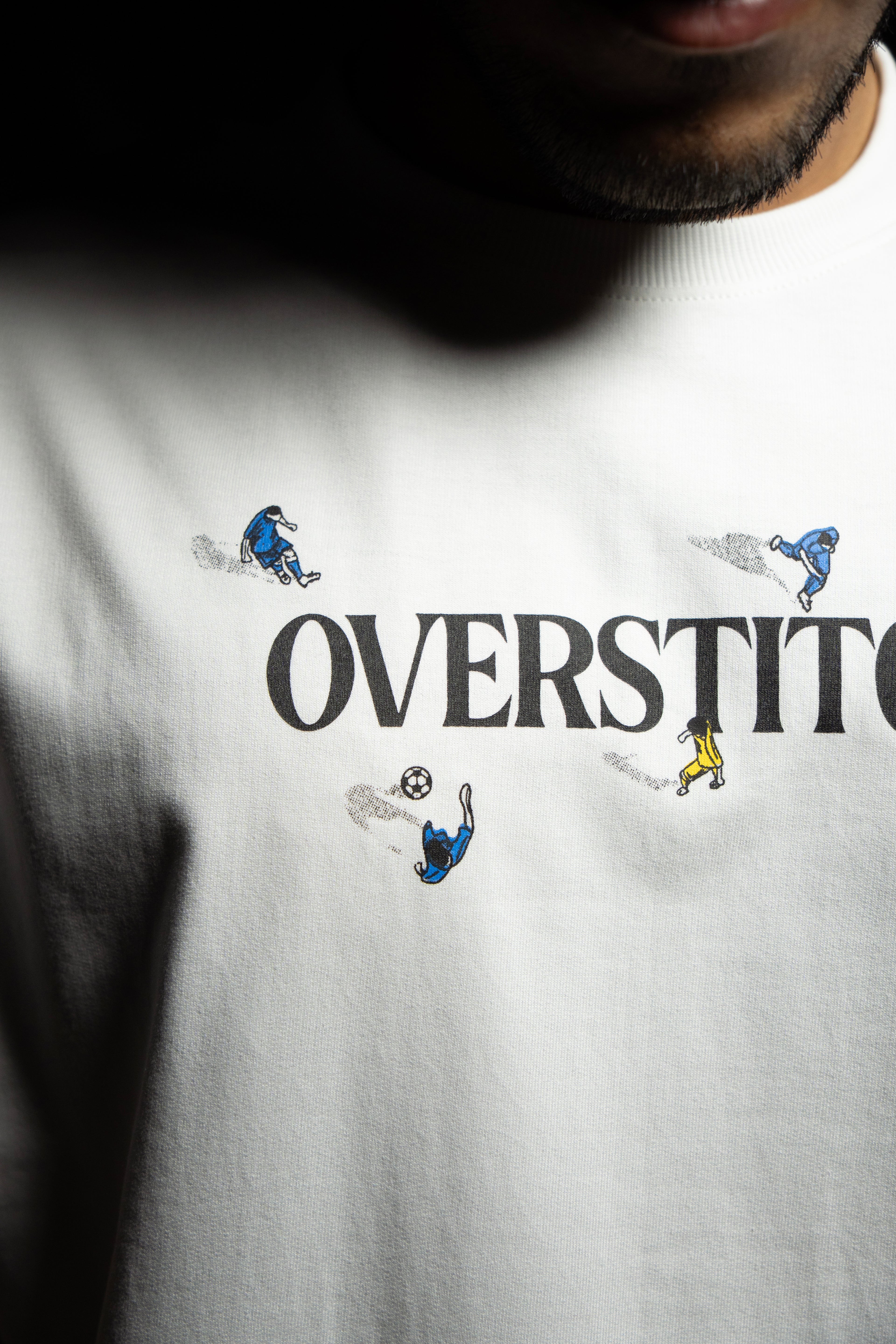 White Full-Time Boxy Oversized T-Shirt