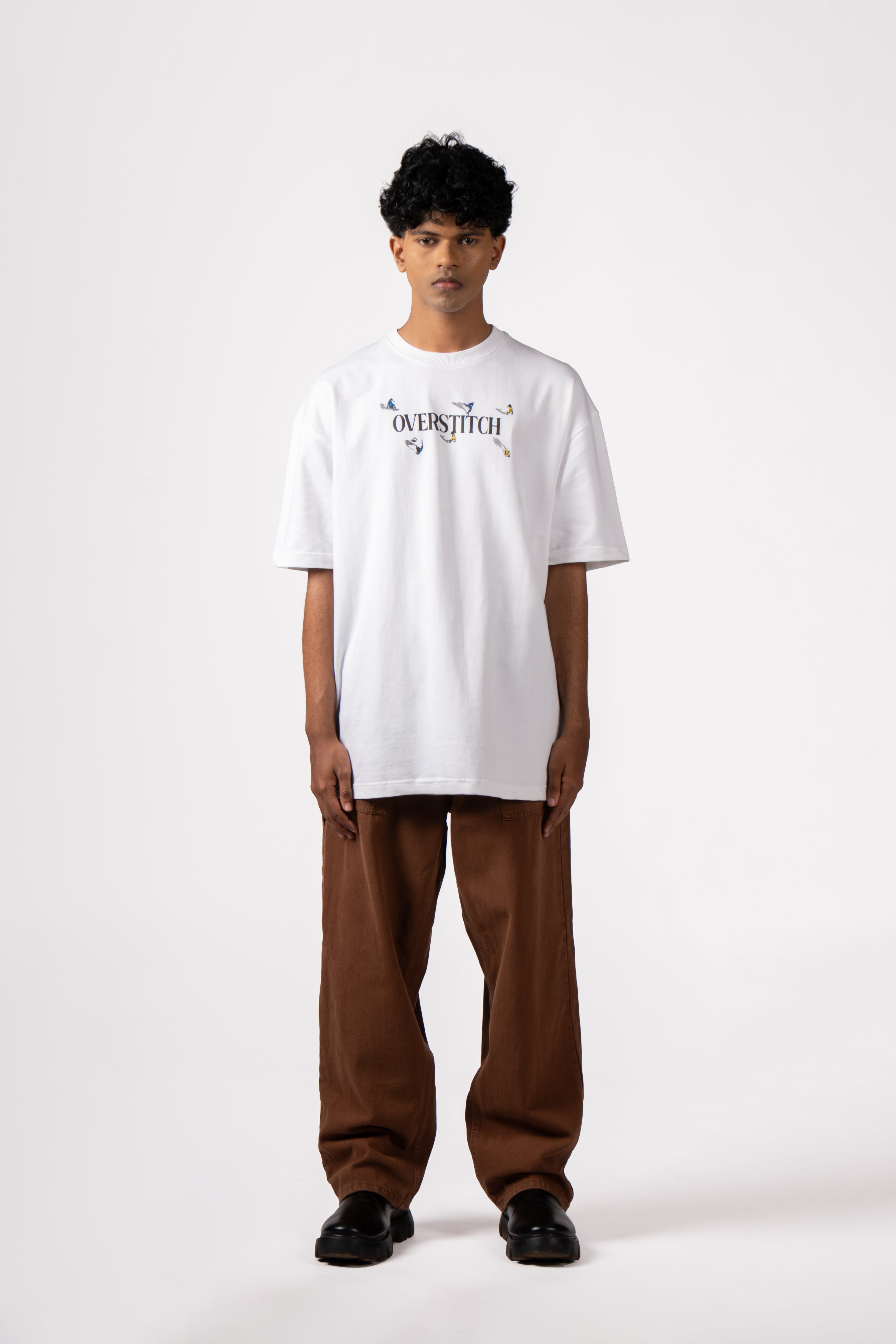 White Full-Time T-Shirt