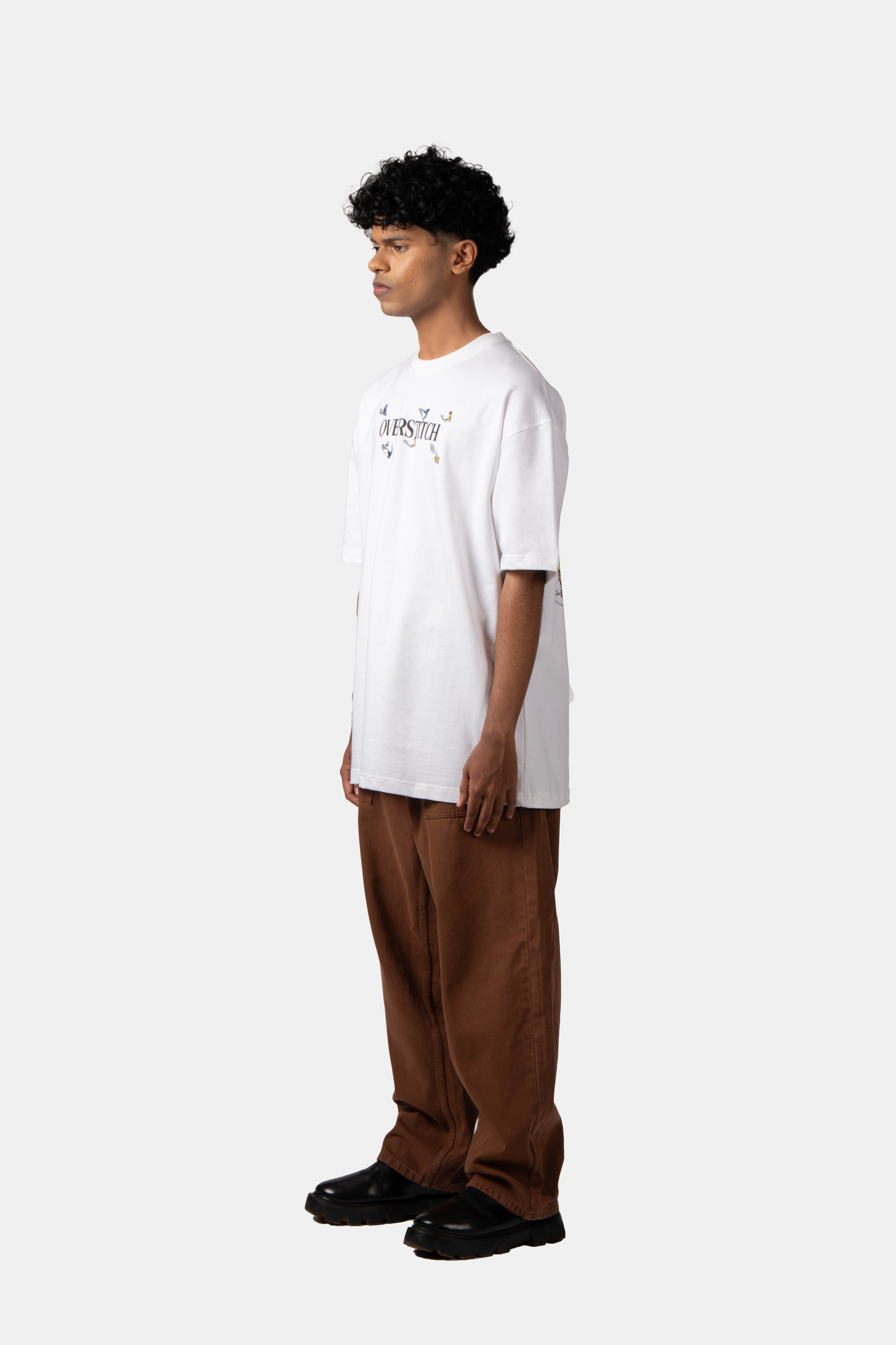 White Full-Time T-Shirt