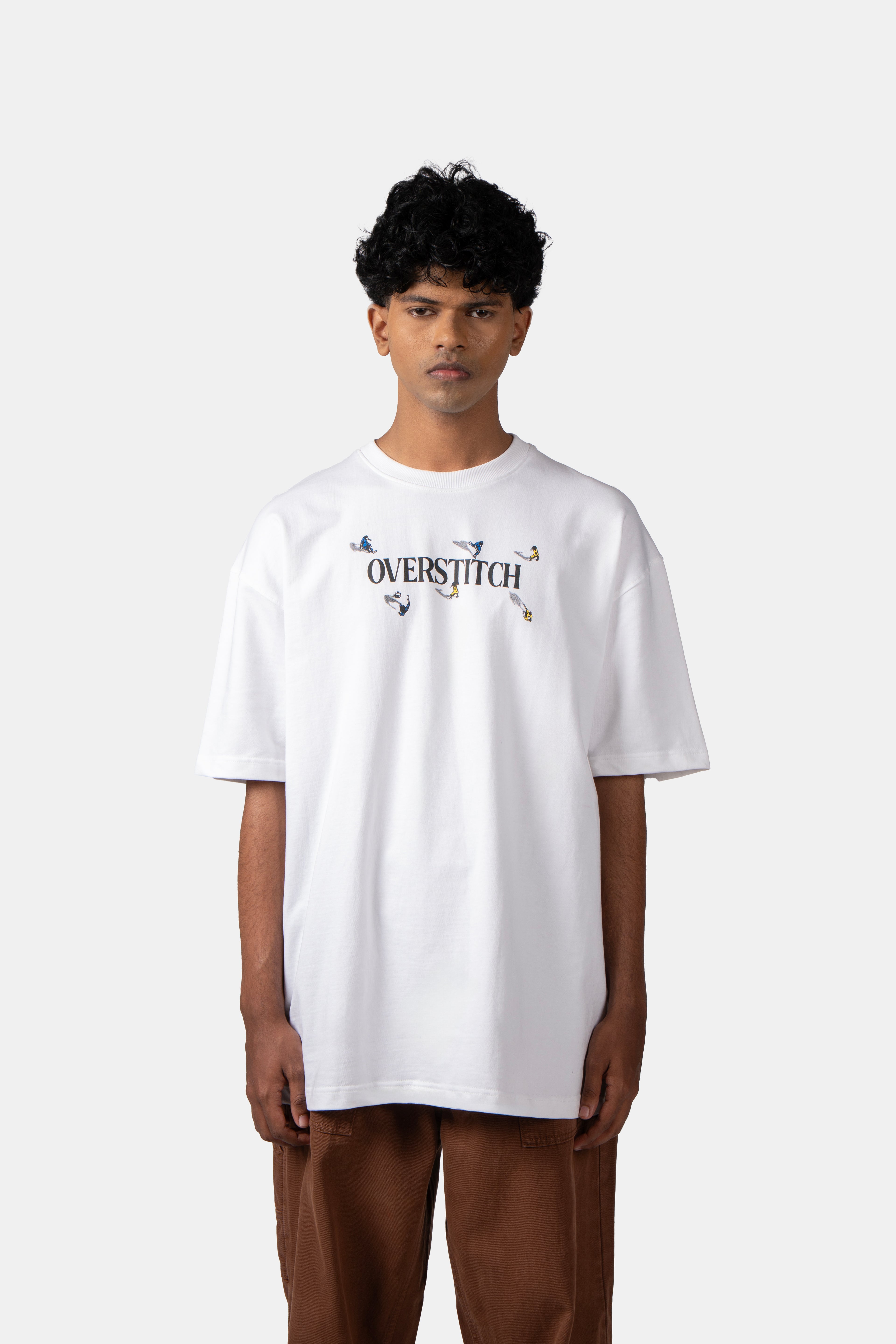 White Full-Time T-Shirt