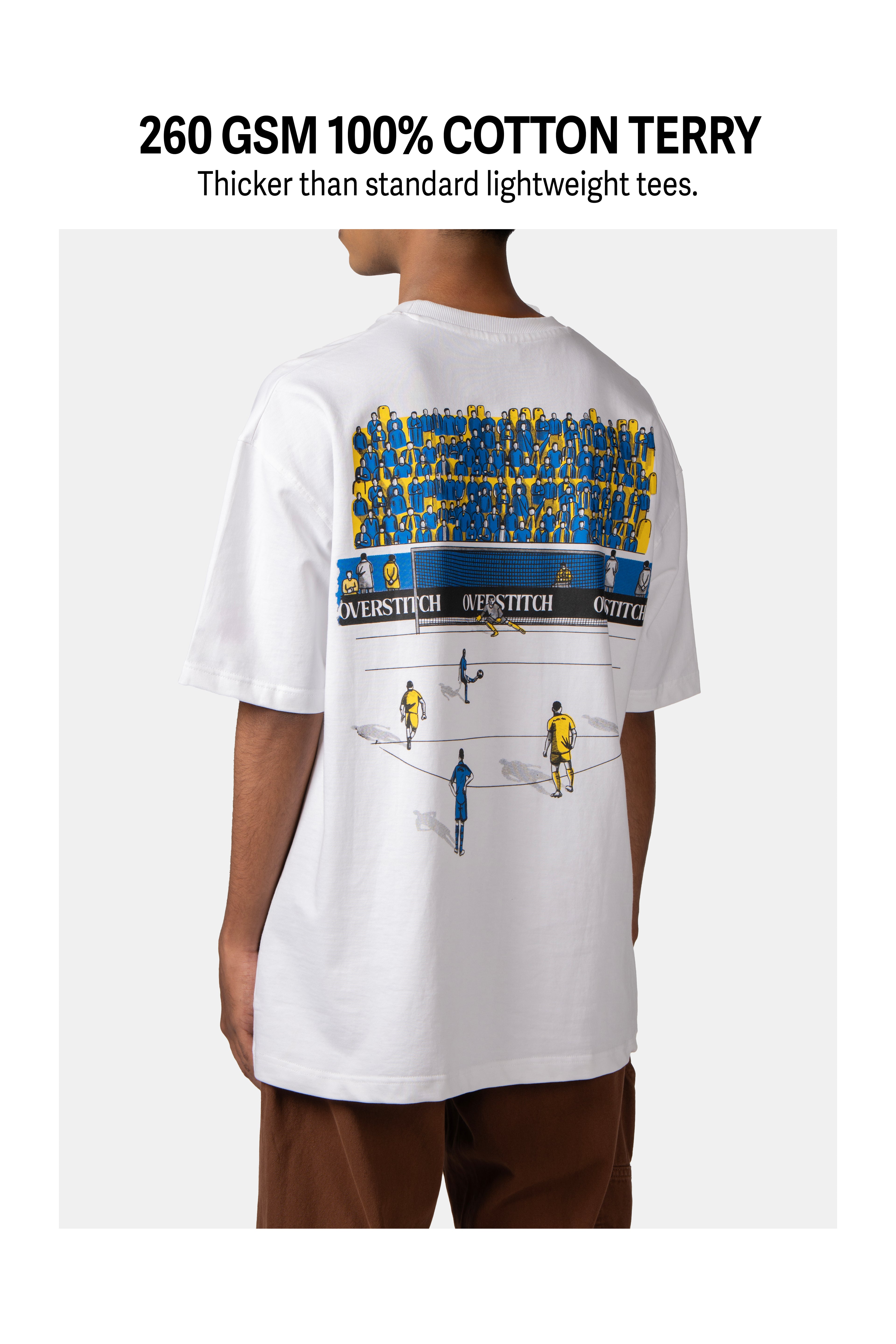 White Full-Time T-Shirt