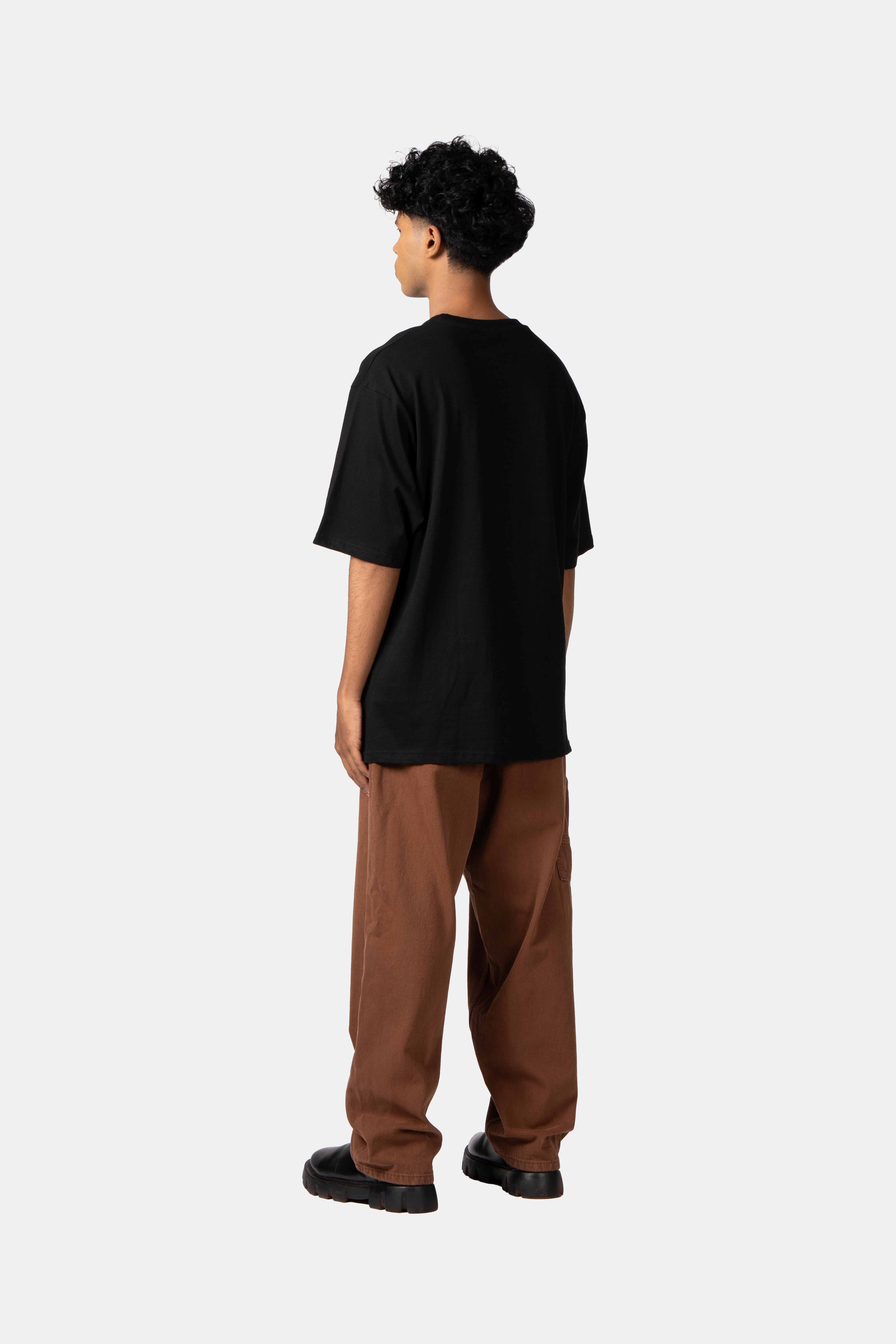 Black Embossed T-Shirt