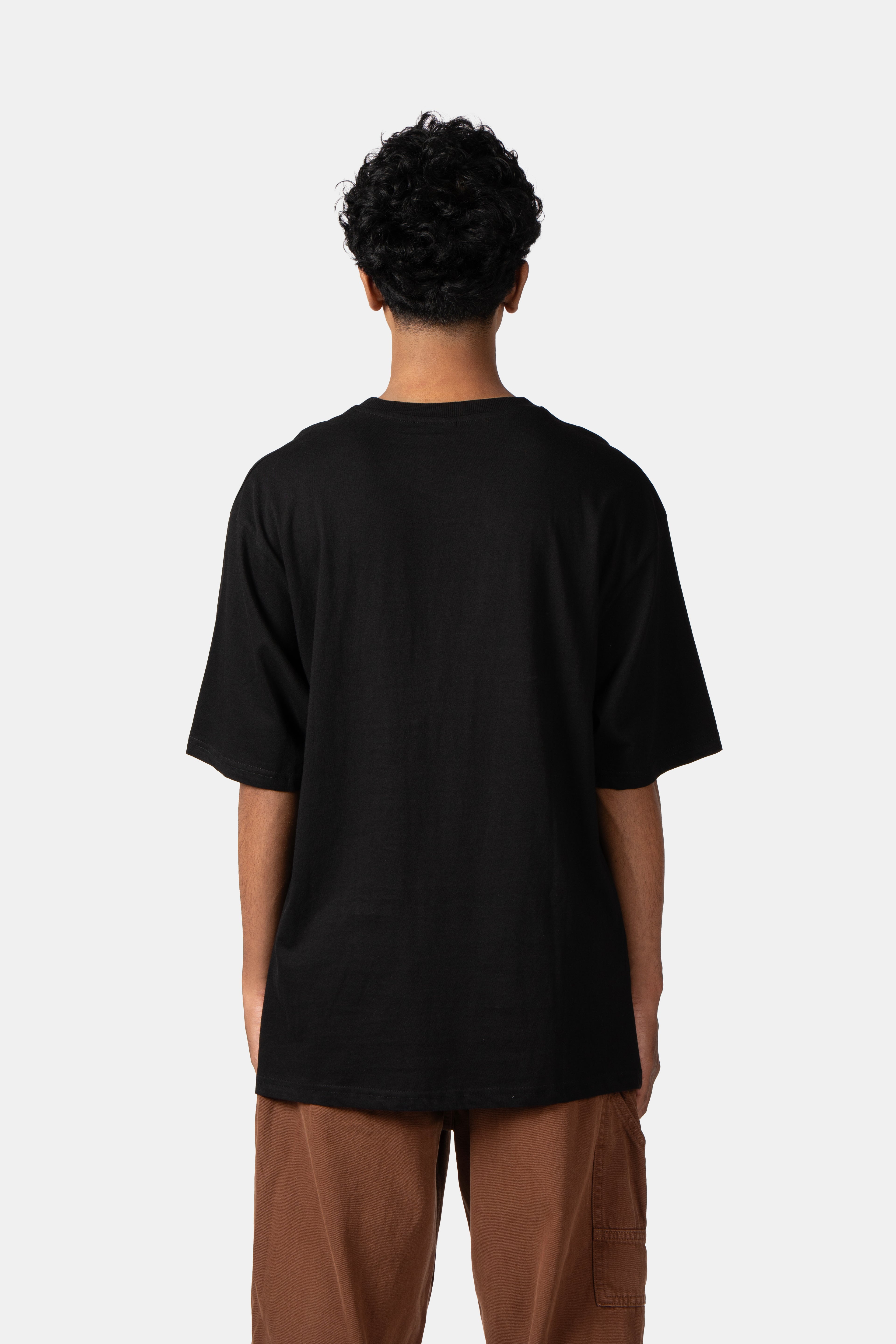 Black Embossed T-Shirt