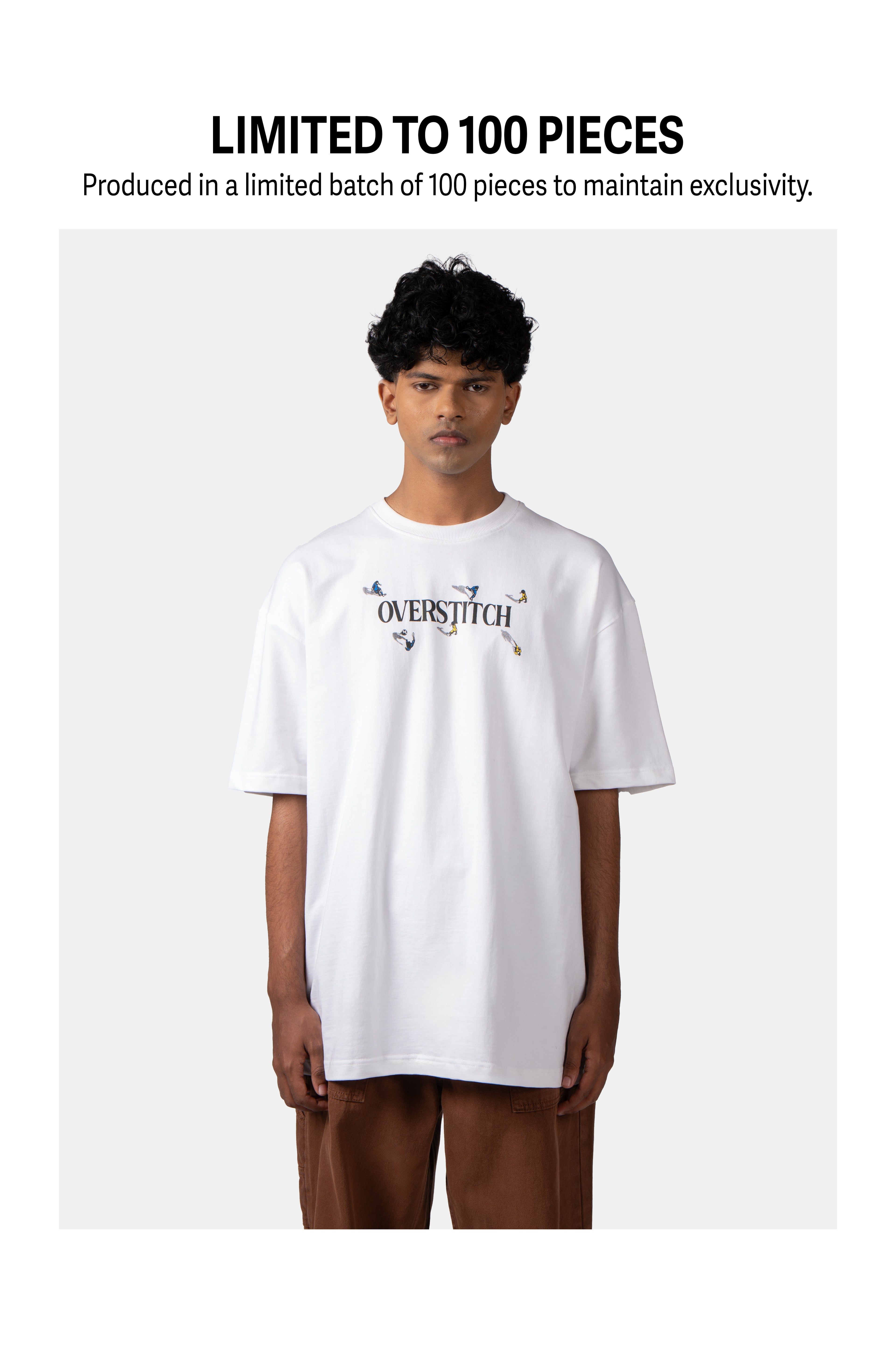 White Full-Time T-Shirt